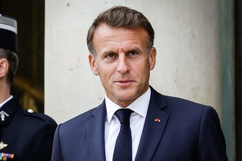 El presidente francés Emmanuel Macron.
Europa
