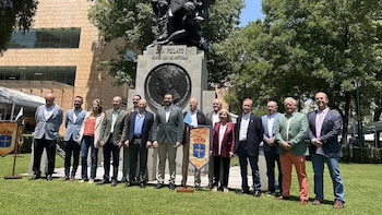 Barbón asegura que "Asturias no se entiende sin su emigración y sin la Asturias exterior", en su último acto en México