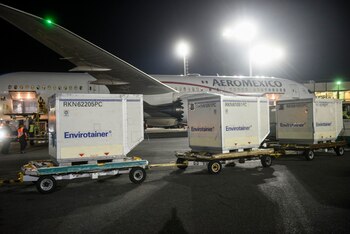 Las dosis arribaron a Buenos