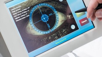 Los doctores comprobaron la vista