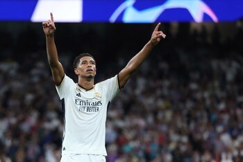 Jude con el Santiago Bernabéu