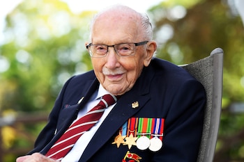 El capitán Sir Tom Moore murió a los cien años, víctima del coronavirus (REUTERS/Dylan Martinez)