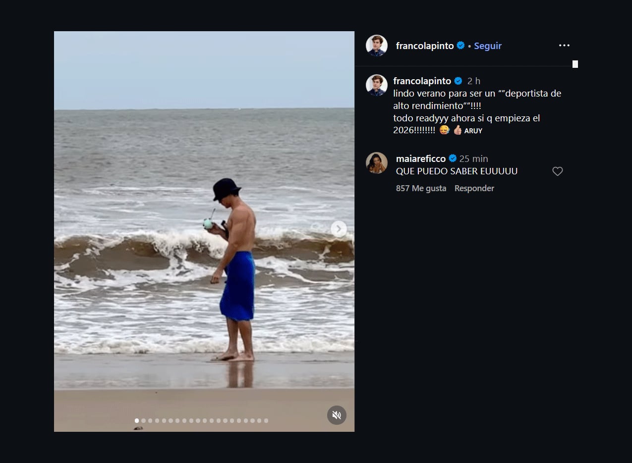 Interacciones y frases en redes sociales, como comentarios y likes cruzados, alimentaron rumores sobre una posible relación sentimental