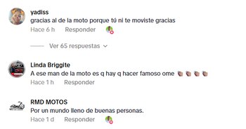 Los buenos comentarios se hicieron