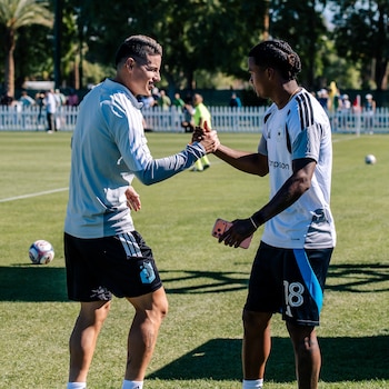 James Rodríguez saludó a Kerwin