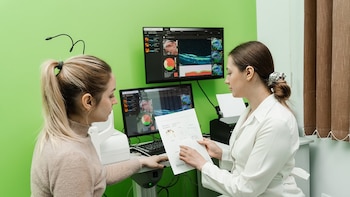 Un escaneo de textura de