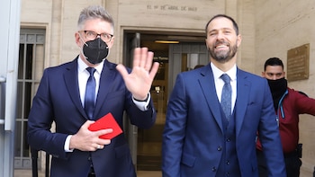 La emoción de Luis Novaresio