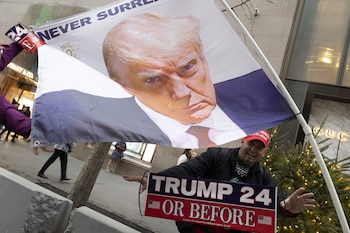 La imagen de Donald Trump