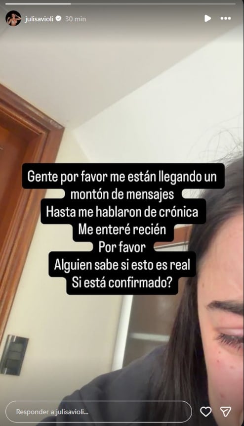 El desgarrador mensaje de la exnovia de Gaspi, el youtuber muerto en el choque de helicópteros en Río de Janeiro (Instagram)