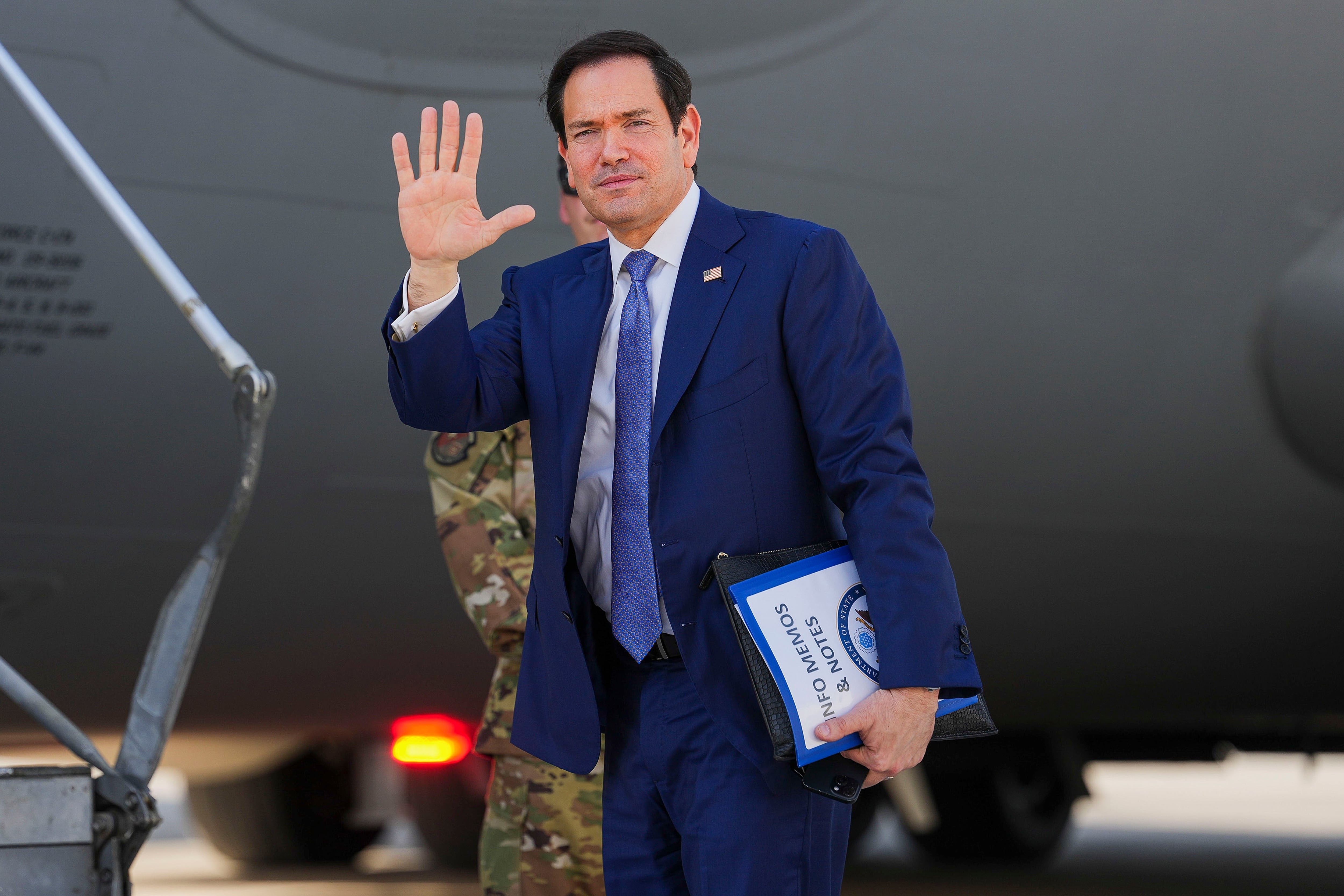 El secretario de Estado norteamericano, Marco Rubio (Eric Lee/Pool Photo vía AP)