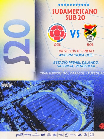 Afiche del partido de la