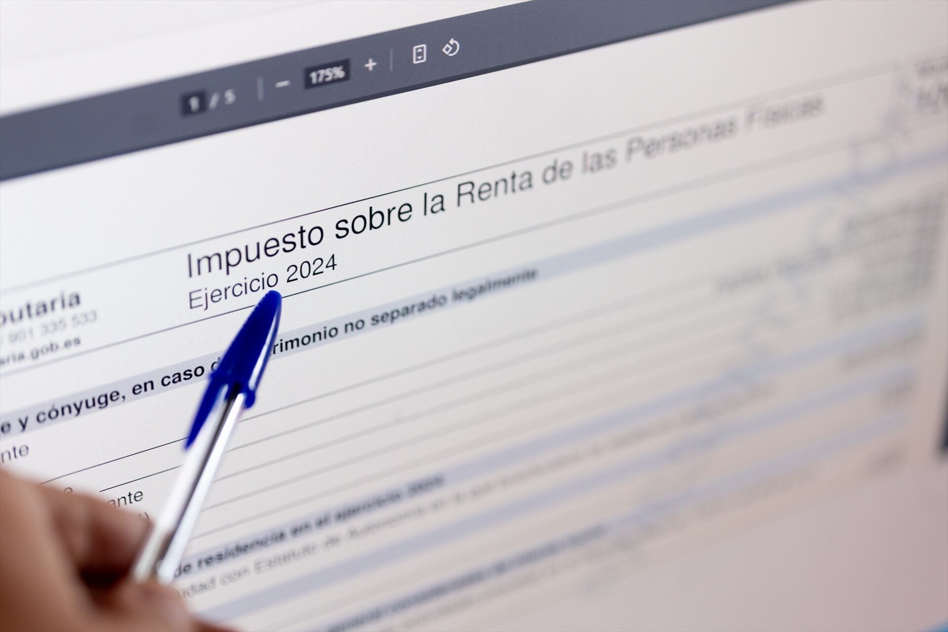 Declaración telemática del IRPF