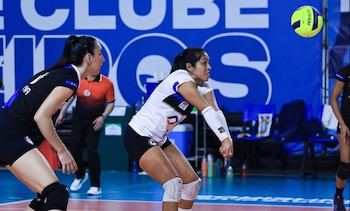Paola Villegas ya hizo su debut con el Pinheiros en la Superliga de Brasil.