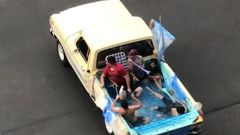 La familia que instaló una