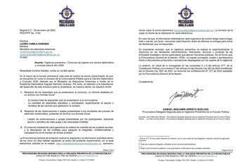 La Cancillería tiene un plazo