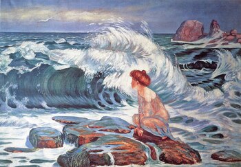 "La ola" (1902) de Frantisek