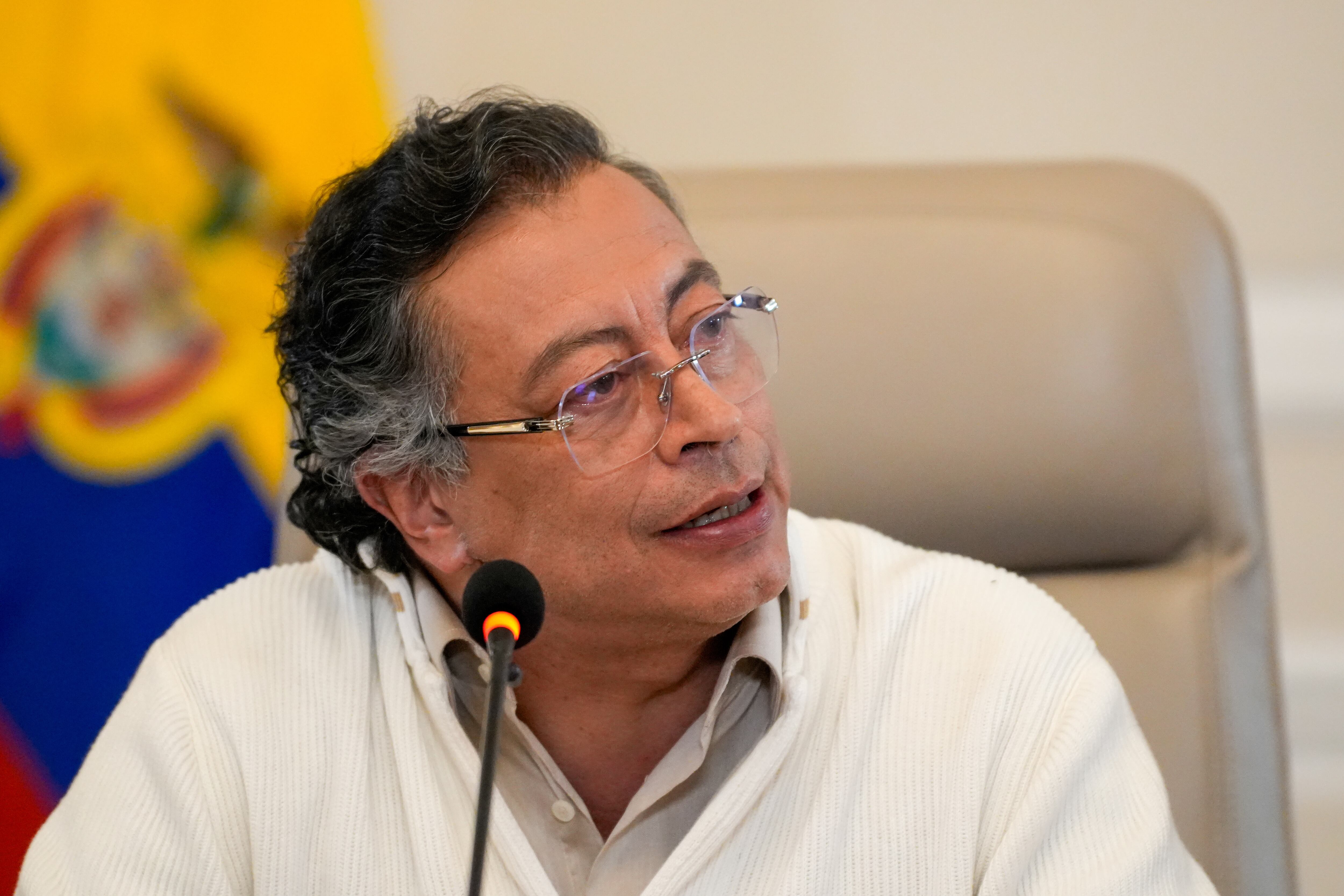 El presidente puso en duda información sobre plan para asesinarlo - crédito Presidencia de Colombia/EFE