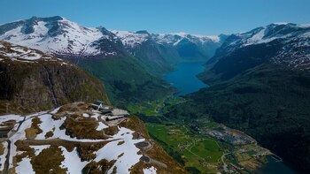 La escalera Stigull en Loen