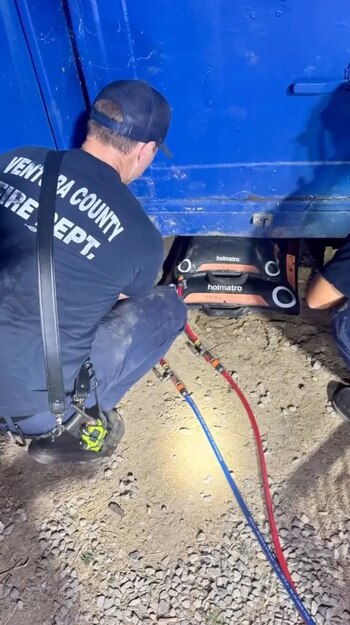 El operativo culminó sin lesiones