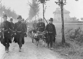 Mientras el avance alemán parecía