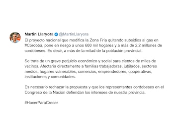 El gobernador de Córdoba cuestionó el método del Gobierno, propuso usar los datos del Estado para identificar a los hogares de altos ingresos