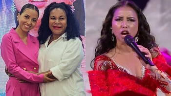 Lita Pezo emocionada de llegar