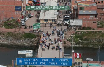 Frontera entre Perú y Bolivia
