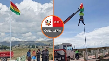 Cancillería confirma retiro de bandera