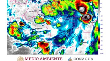 Tormenta Tropical Chris toca tierra