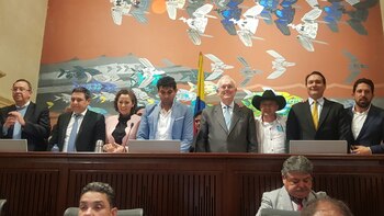 Ministro de Hacienda le agradeció