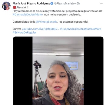 Invitación de María José Pizarro