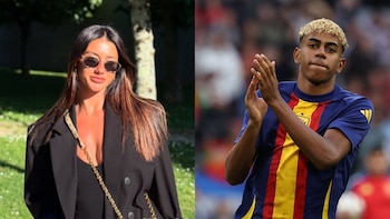 Fati Vázquez y Lamine Yamal