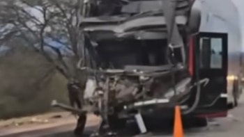 Un colectivo de larga distancia chocó contra un camión en una ruta de Salta: un muerto y al menos 24 heridos