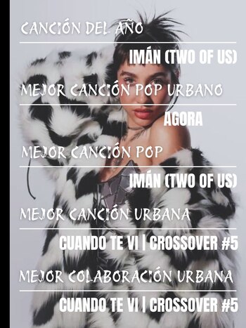 Las nominaciones de María Becerra