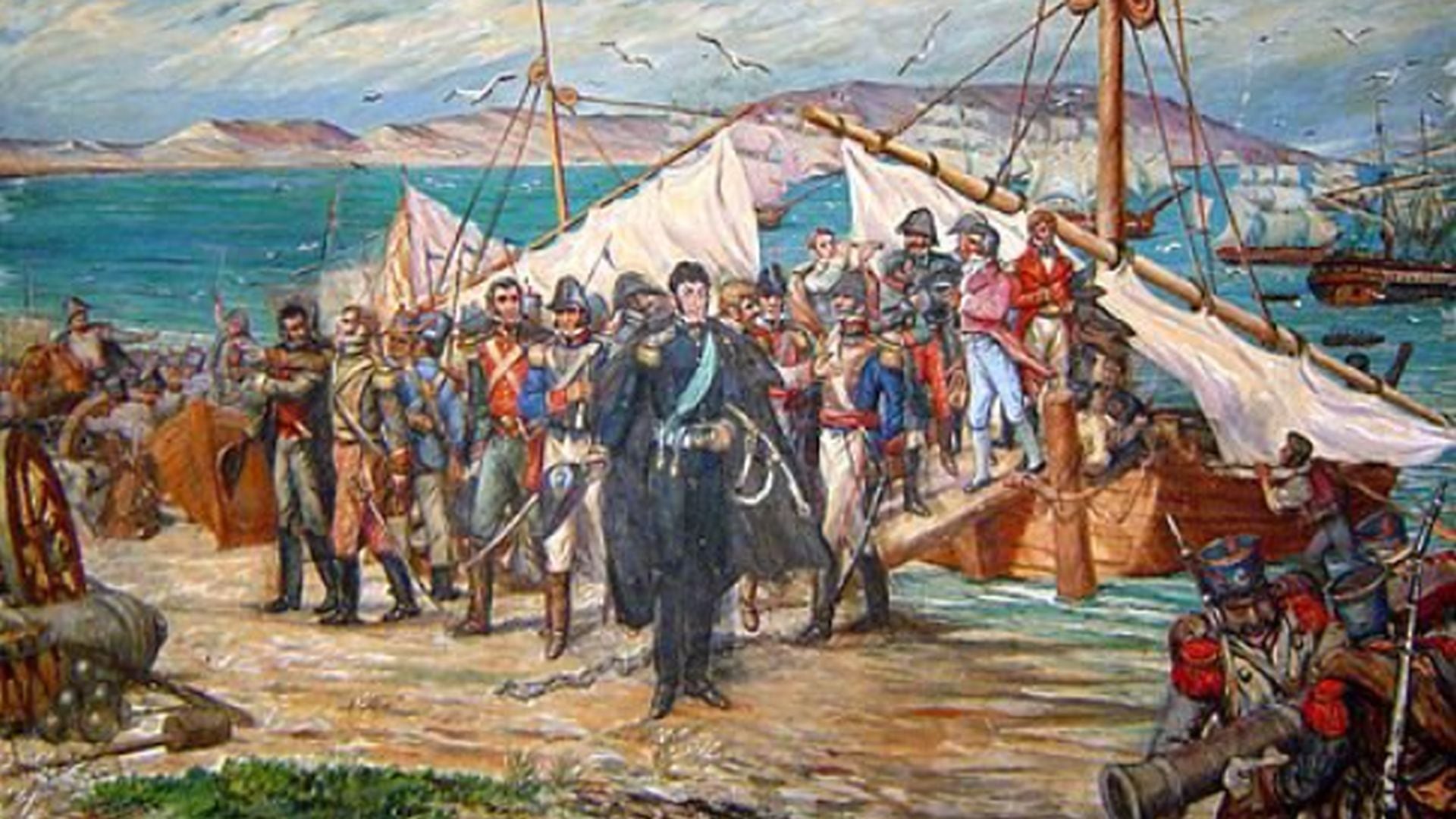 El acuerdo firmado en Buenos Aires unió a Chile y las Provincias Unidas para financiar la Expedición Libertadora que selló el destino del Perú. (BNP)