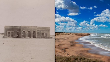 La leyenda del misterioso hotel que estuvo enterrado más de 100 años bajo la arena de un pueblo de la costa bonaerense