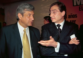 Andrés Manuel López Obrador y Gutíerrez Vivó foto: Cuartoscuro