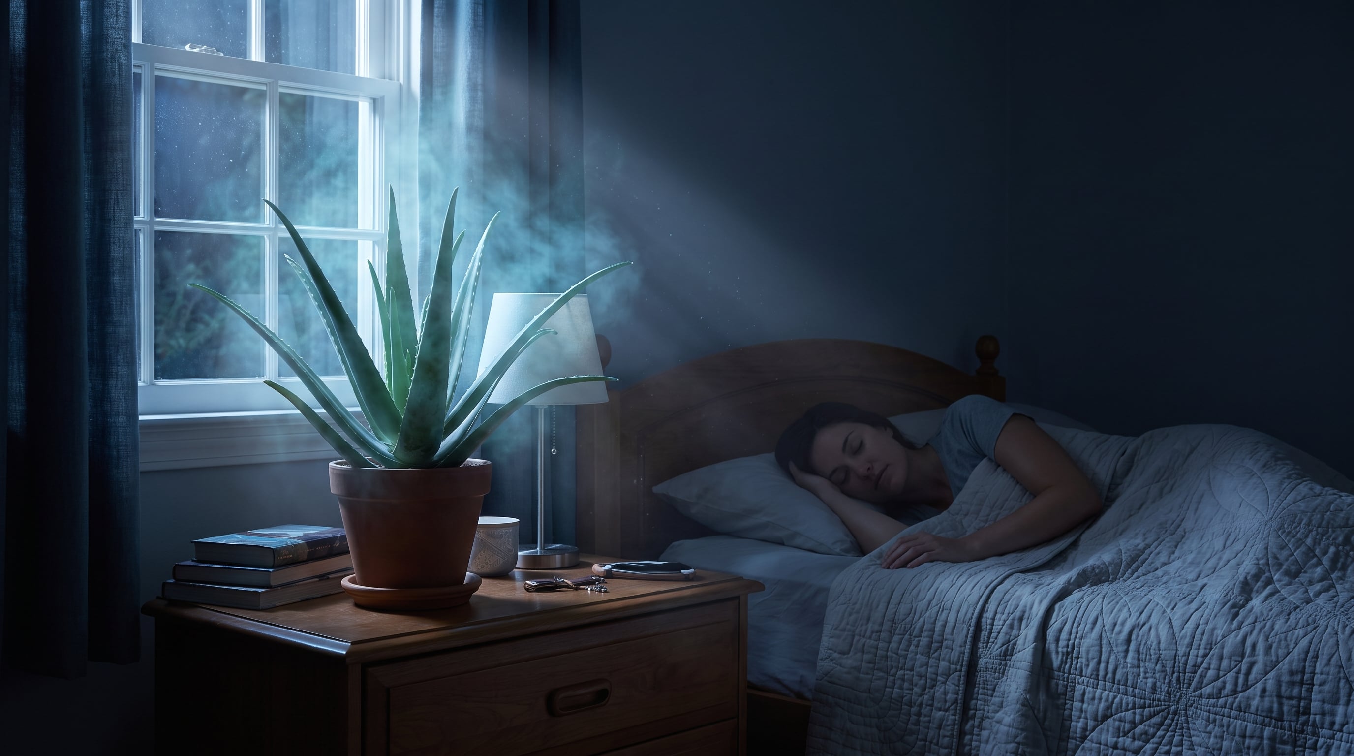 Colocar un Aloe vera en el dormitorio es tendencia, pero ¿mejora la calidad del aire? Esto opinan los expertos en salud ambiental y organismos internacionales. (Imagen Ilustrativa Infobae)