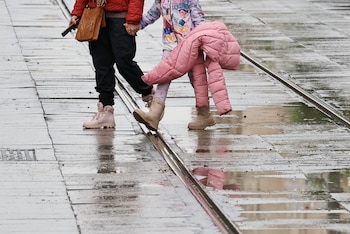 LLuvia este miércoles en Sevilla.