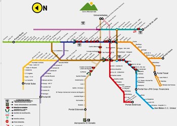 Estaciones de Transmilenio cerradas por
