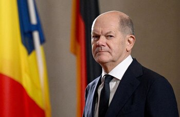 El canciller alemán, Olaf Scholz,