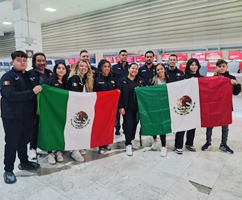 Dante Romero con la Selección Mexicana. (Instagram: dantetwohanded)