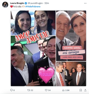 Los mexicanos celebran en redes