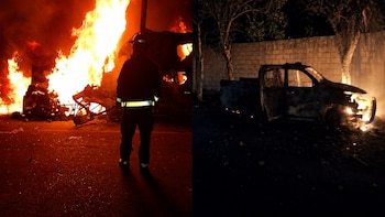 Los bloqueos por el alza de combustibles dejan seis agentes heridos y varios arrestos en Guatemala
