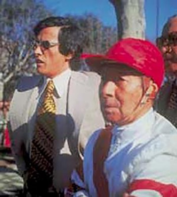 Ireneo Leguisamo con Palito Ortega