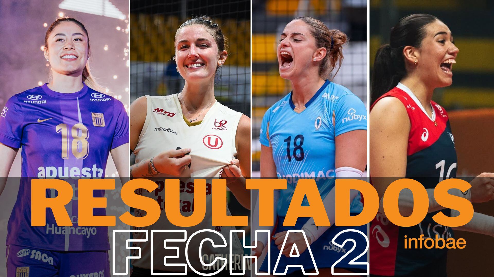 Resultados de la fecha 2 de la Liga Peruana de Vóley 2025/2026: así van los partidos