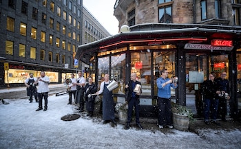 Protesta de gastronómicos contra las