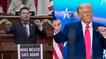 Reviven video de diputado de la CDMX pidiendo intervención de EEUU y remata con baile al estilo Trump
