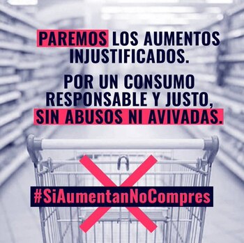 "Por un consumo responsable y