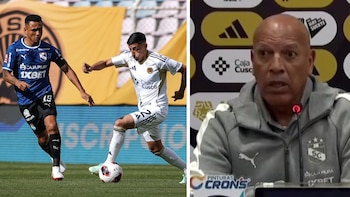 Roberto Mosquera confrontó a periodista que criticó a su defensa tras derrota de Sporting Cristal ante Cusco FC: “Era un partido controlado”